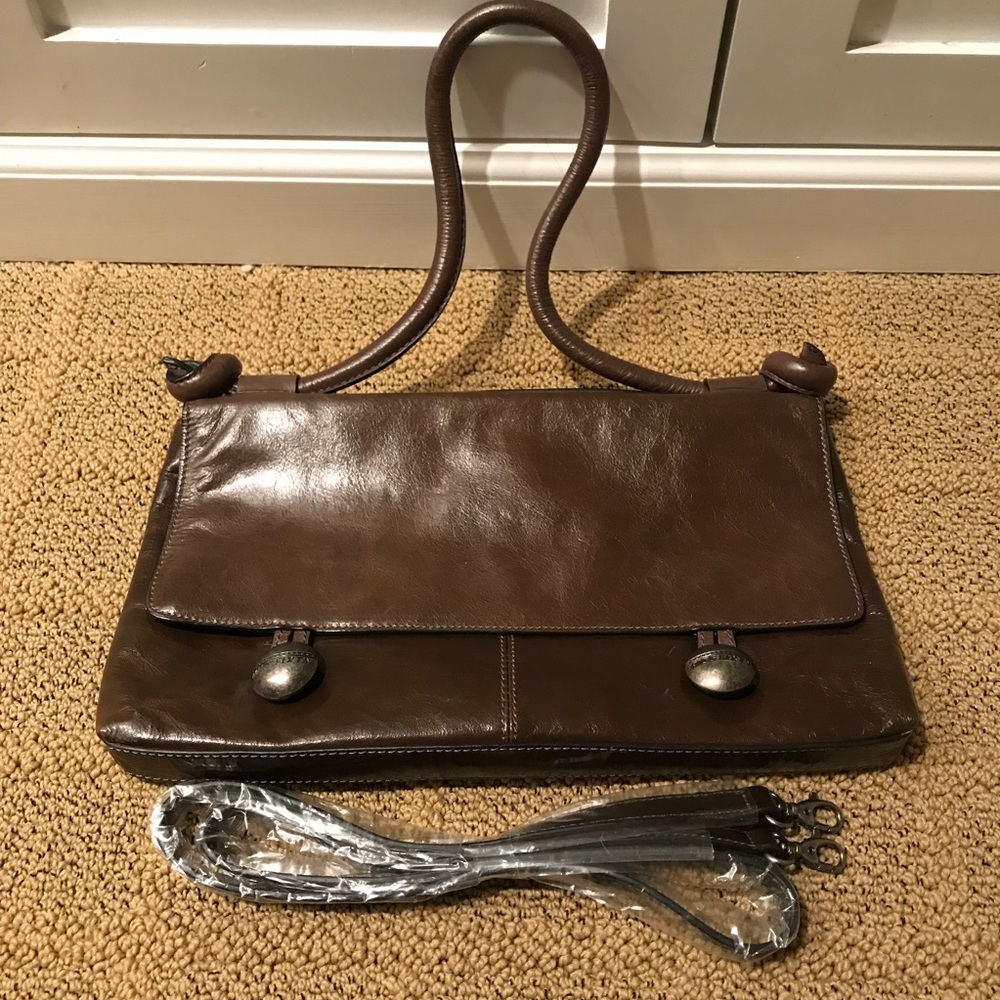 Brand New Miss Sixty Brown Leather Bag
